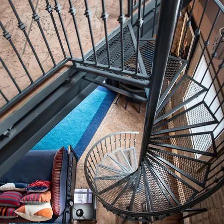 Heart Of Vibrant Railyard-large Downtown Loft With Prime Location And Beautiful Deck Hébergement de vacances Santa Fé